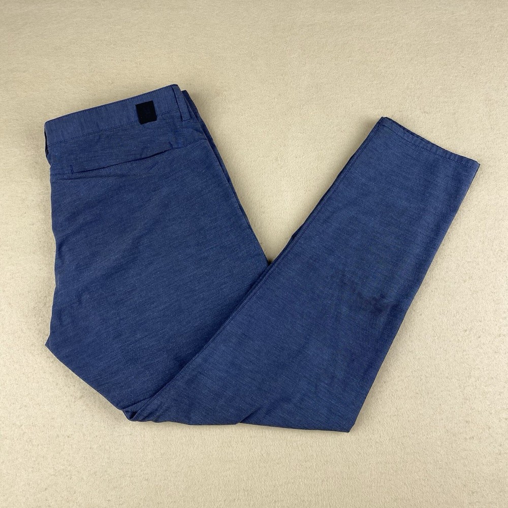 Vuori Aim Pants for Men 36x31 Navy Modern Workwear Casual Preppy Style