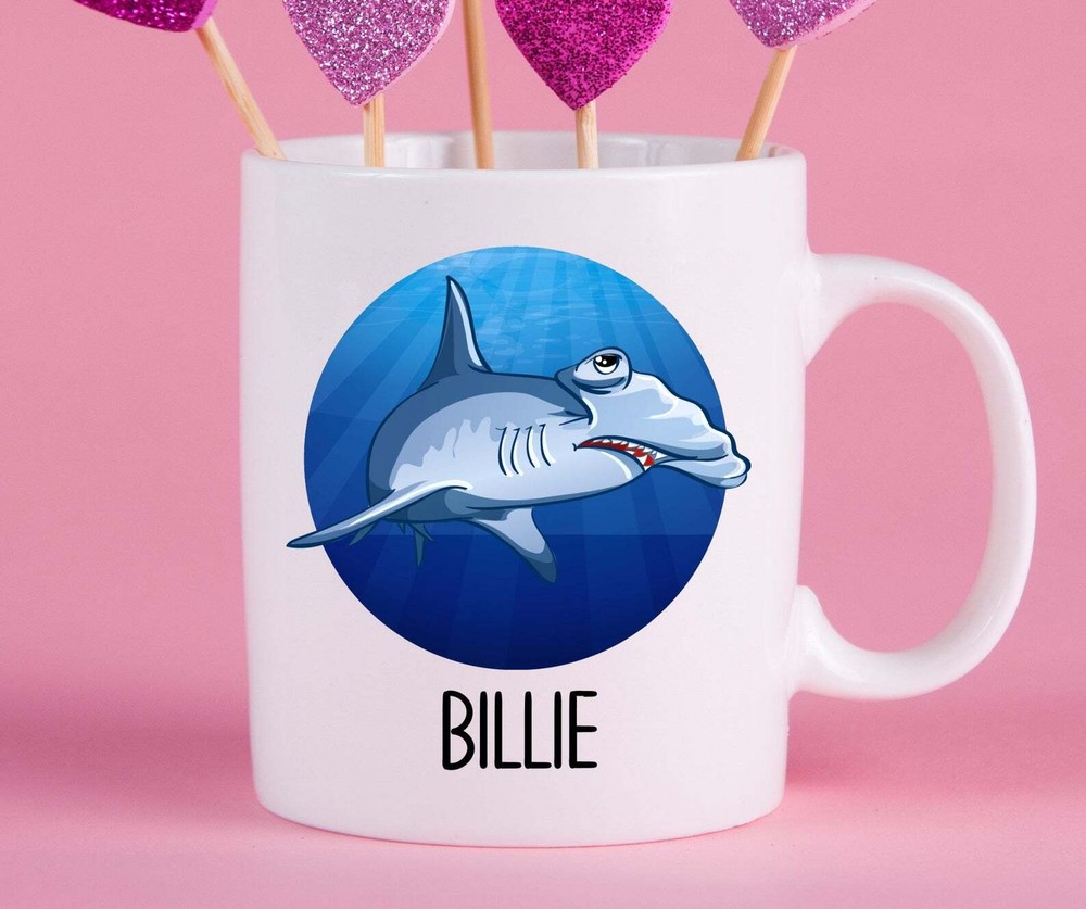 Personalized Hammerhead Shark Mug Hammerhead Shark Gift Ideas Hammerhead Shark