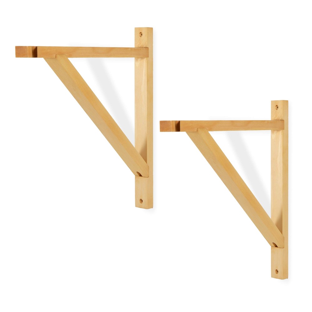 Rustic State Palma Wall Mount Wood Triangle Sconce Bracket for Plug in Hangin...