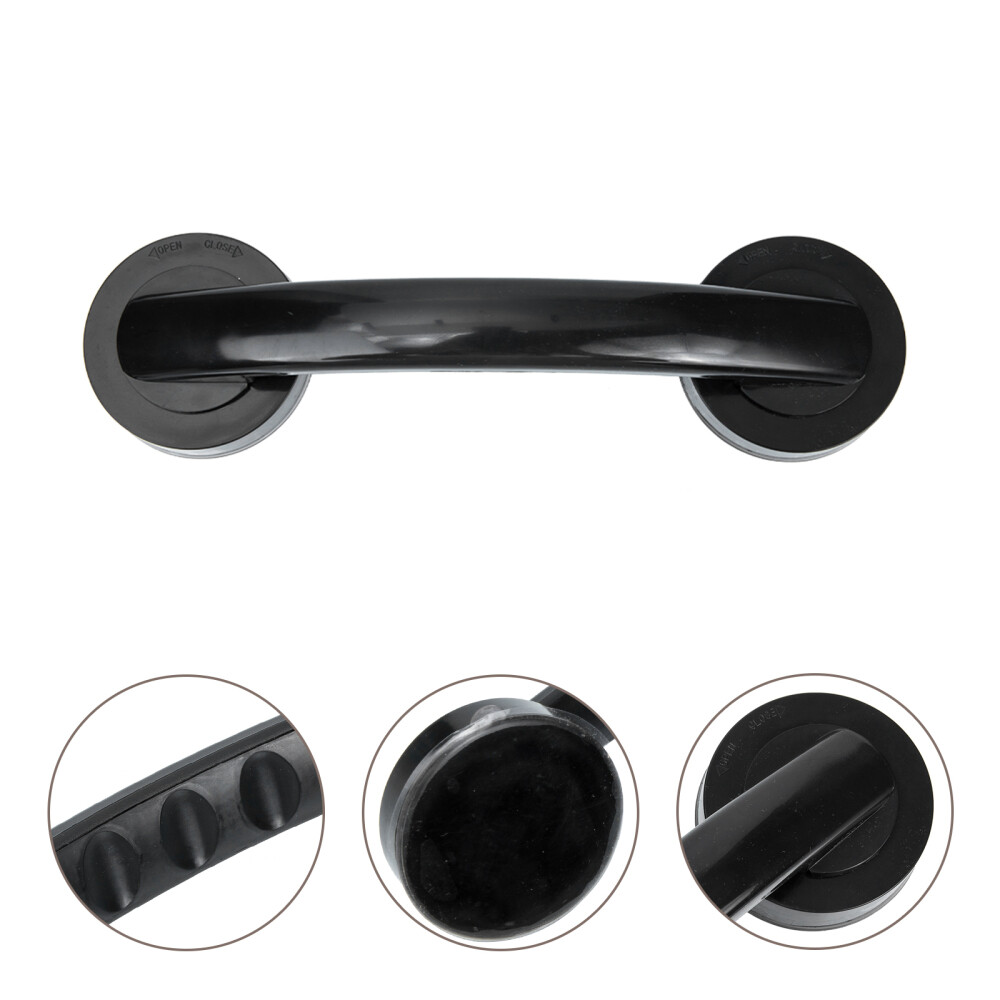 No-Drill Stainless Steel Shower Handle for Elderly & Cabinets