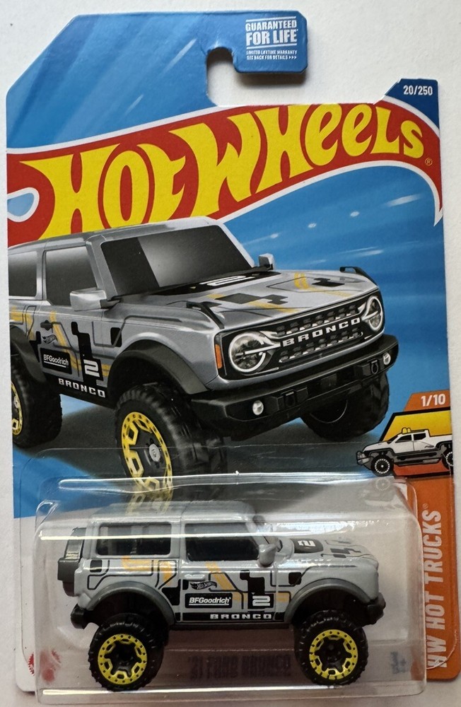 2025 Hot Wheels HW HOT TRUCKS 1/10 '21 Ford Bronco 20/250