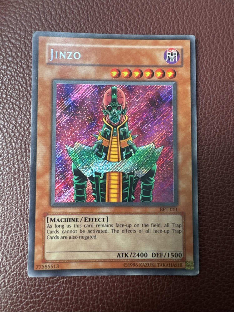 Yu Gi Oh TCG Jinzo 2003 Holo Rare BPT-011 Collectors Tin LP