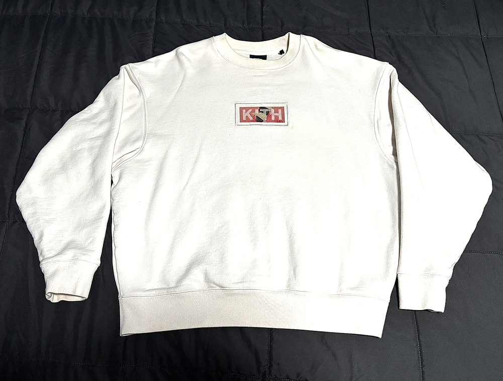 KITH Samuel Olayombo Kith 2023 Artist Black Art & Culture CREWNECK SIZE M | USED