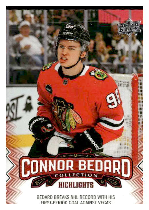 2023-24 Upper Deck Connor Bedard RC #16 Rookie Card