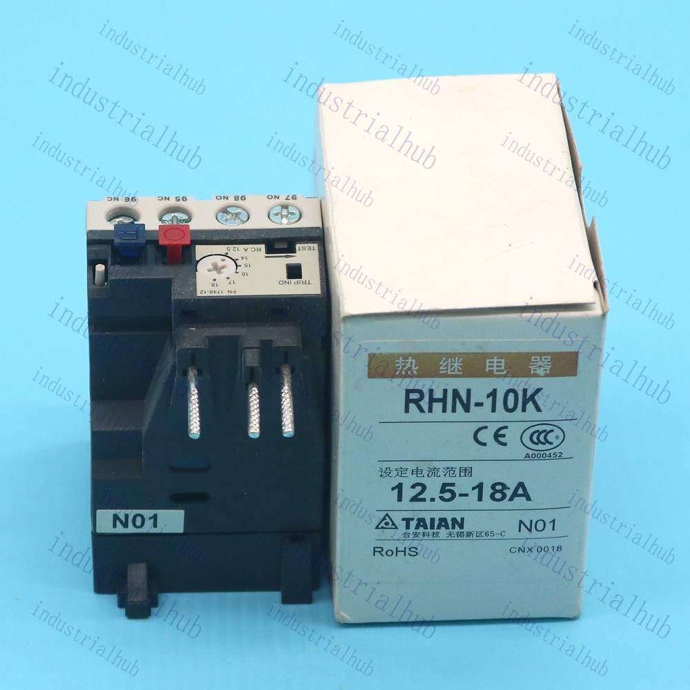 1PS For TECO RHN-10K 12.5-18A Thermal Overload Relay New Free Shipping