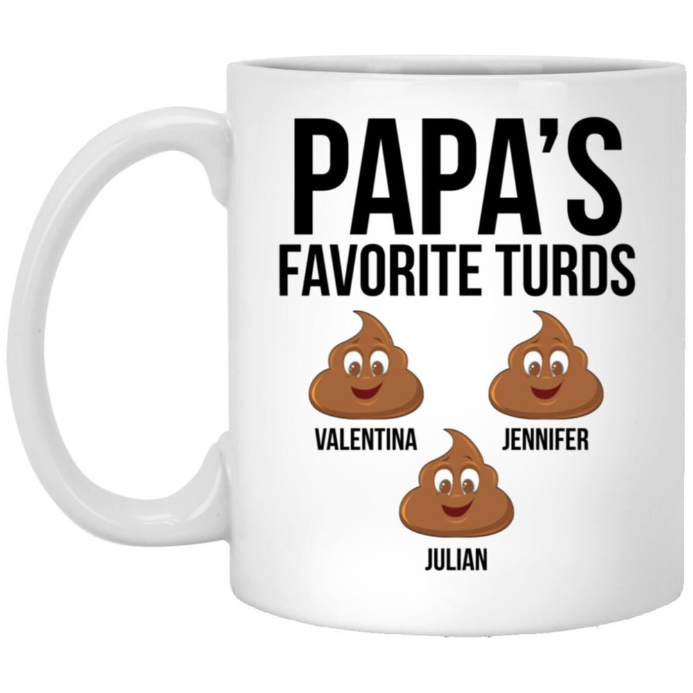 Personalized Father Mug Dad Coffee Mug Custom Gift Funny Dad Christmas Birthday