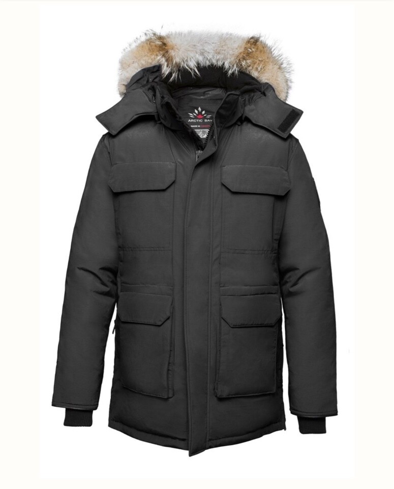 Arctic Bay Canada Nunavut Extreme Parka with Coyote & Beaver Fur MSRP 1350