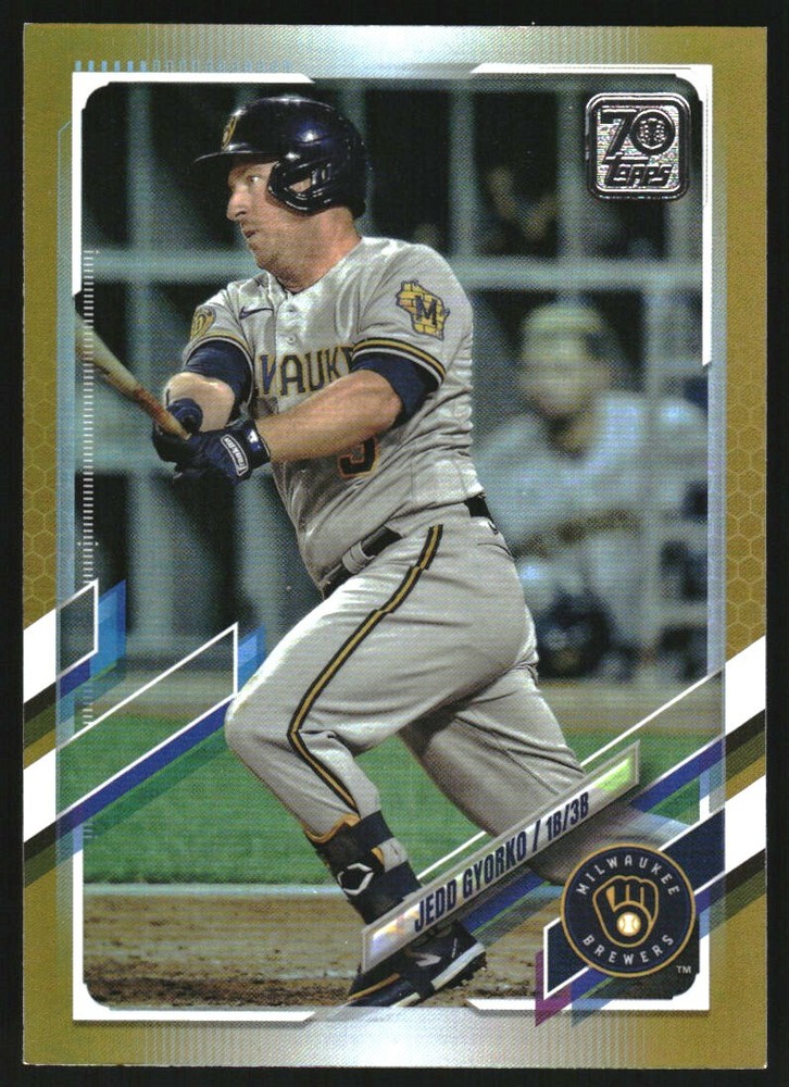2021 Topps Gold Foil #645 Jedd Gyorko