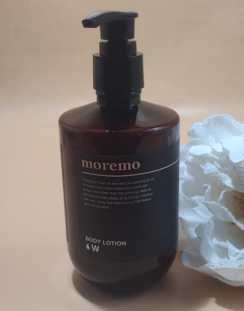 Moremo Body Lotion 300 ML/10.1 fl oz New With Pump Inserted