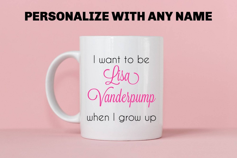 Personalized Iwant To Be Mug Choose Your Favorite Bravo Star Bravo Fan Favorite