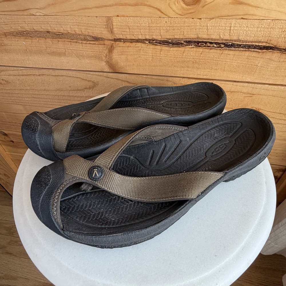 Keen Waimea H2 Sandals Mens 12 Flip Flops Green Gorp Gorpcore Outdoor Hiking