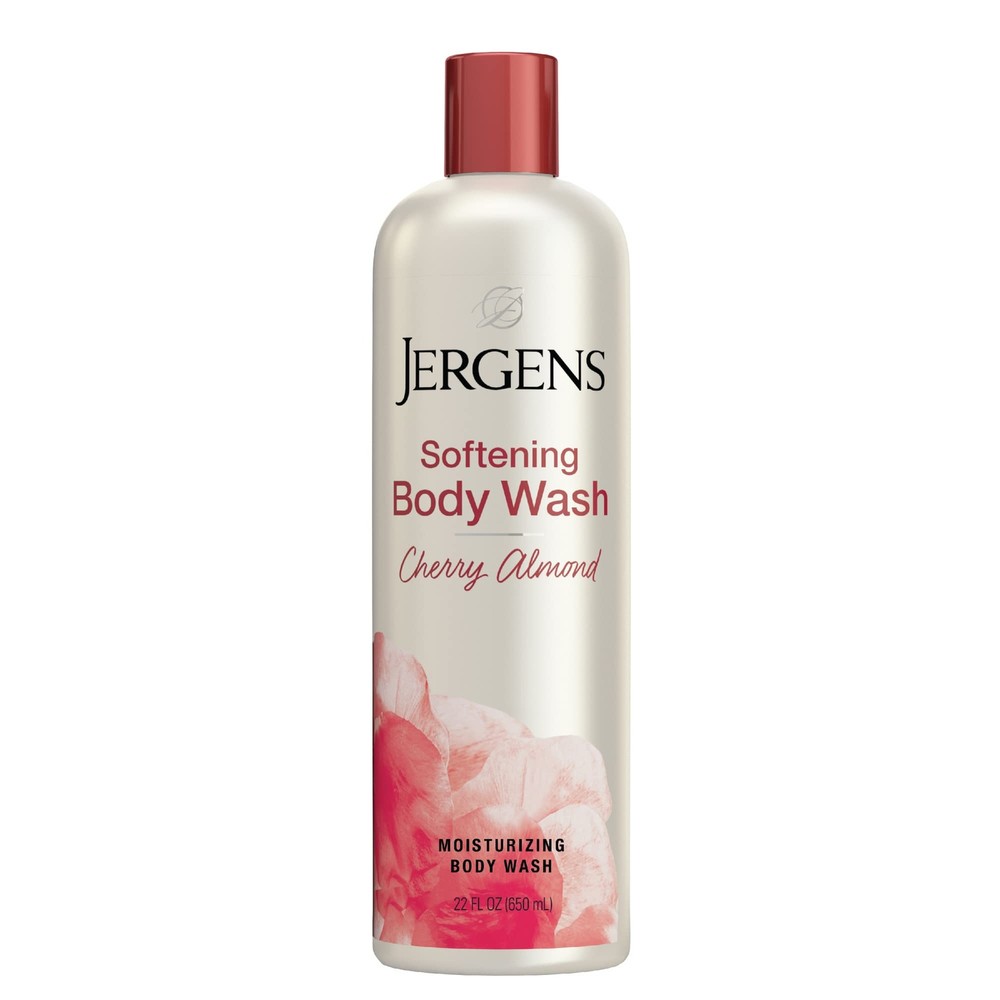 Jergens Cherry Almond Moisturizing Body Wash for Soft Skin