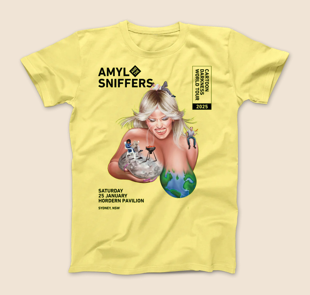 NEW Amyl and the Sniffers Tour 2025 Gift For Fan All Size S to 5XL T-shirt