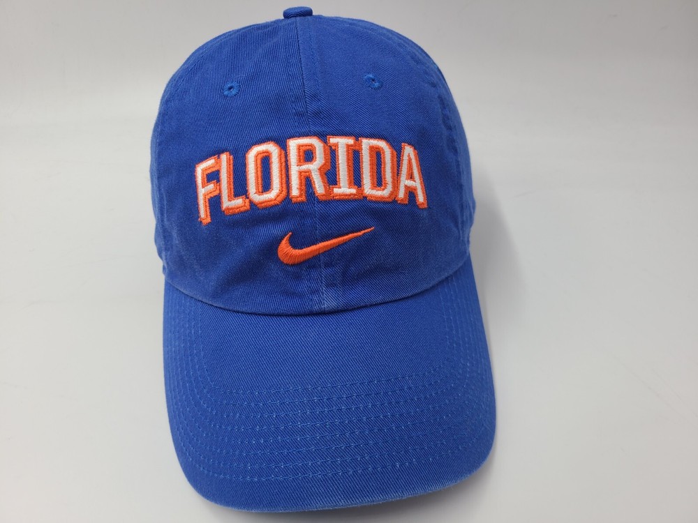 University of Florida Gators Nike Center Swoosh Strapback Hat Cap Men Women NCAA