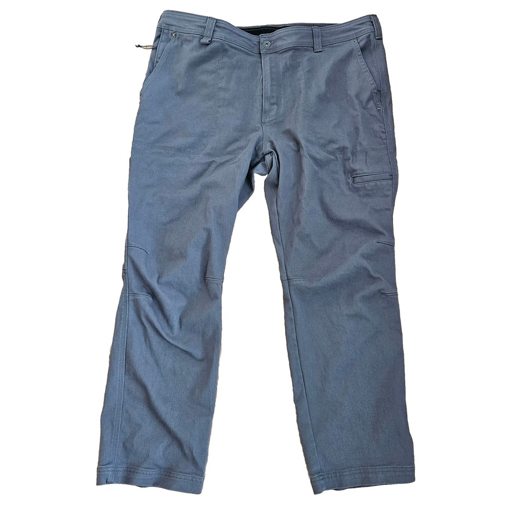 Columbia Mens Carpenter Pants 40 x 30 Gray Denim Jeans Straight Fit Cargo