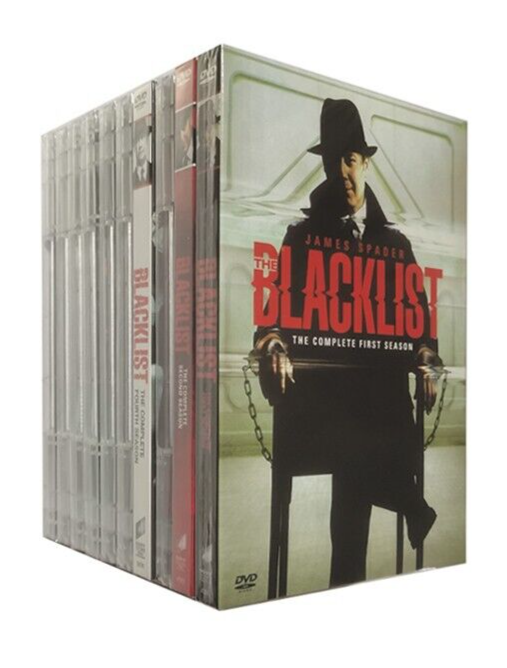 The Blacklist Seasons 1-10 Complete Series 50-Disc DVD Box Set