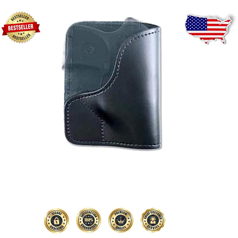 Stylish Black Leather Holster for Jetfire 950 - Ideal for Ambidextrous Users