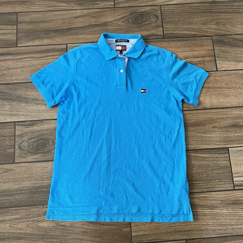 Tommy Hilfiger Men’s Blue Classic Polo Shirt Size L