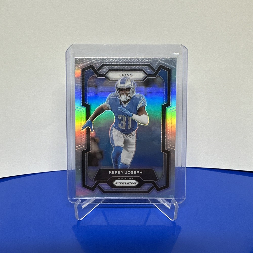 2023 Panini Prizm Football #101 Kerby Joseph Silver Prizm - Lions