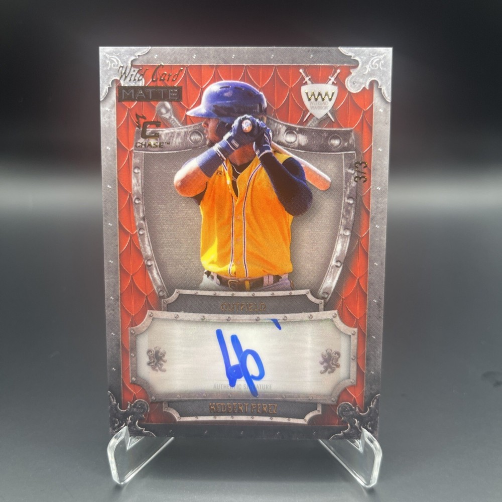 2024 Wild Card - Hedbert Perez Auto 3/3!! 🔥