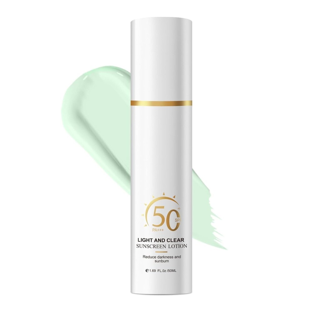 Face Sunscreen SPF 50, Invisible Broad Spectrum SPF + Makeup-Gripping Primer, Re