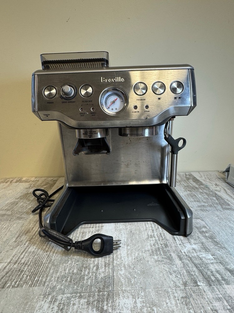 Breville the Barista Express Espresso Machine w/ Grinder BES860XL. Untested