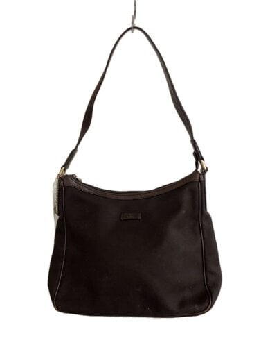 Gucci Brown Leather Shoulder Bag BRW 264219