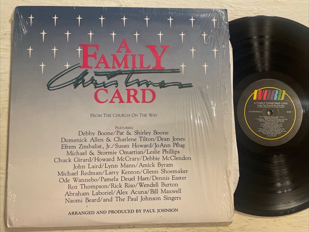 A Family Christmas Card From The Church On The Way LP Word + Shrink M-!!!!