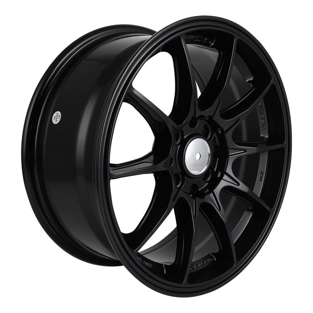 16x7 4x100 +38mm Forged Matte Black Alloy Wheels 16 Inch