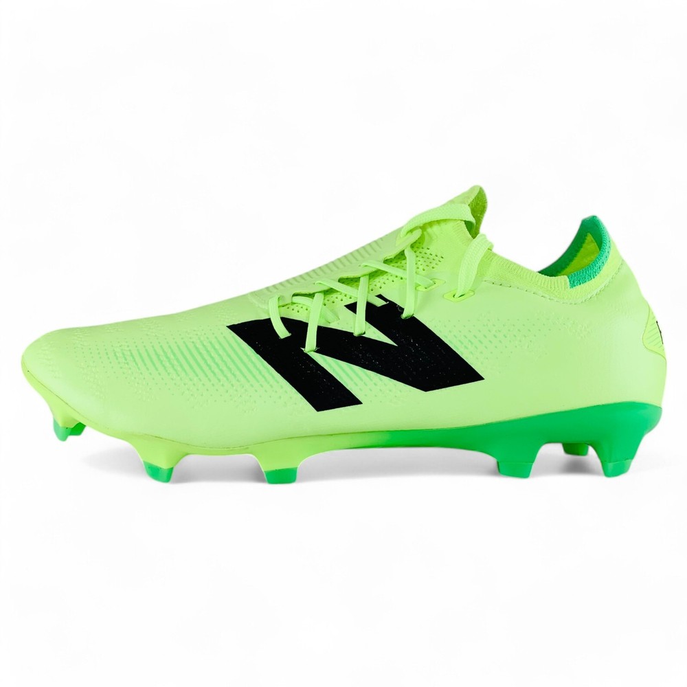 New Balance Furon Pro FG v7+ Bleached Lime Glo Men's Wide Soccer Cleats SF1FL75