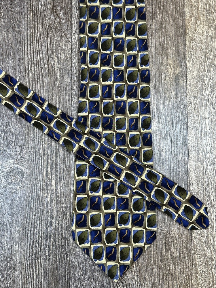 1996 Jerry Garcia 14 Butterfly Abstract Art Silk Tie  