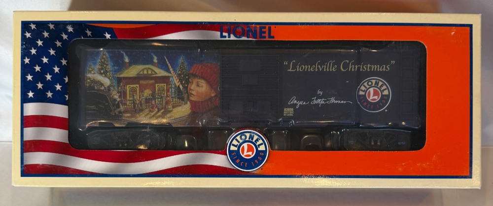 🚂 Limited! Lionel train BoxCar O Lionelville Christmas  in Box 6-82699 🚂