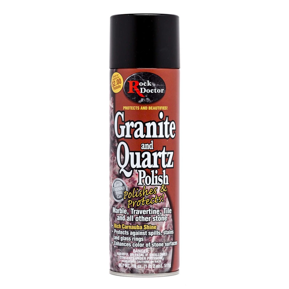 Granite Polish Spray and Surface, 18 oz. Can, Polish Tile, Marble, Kitchen Co...