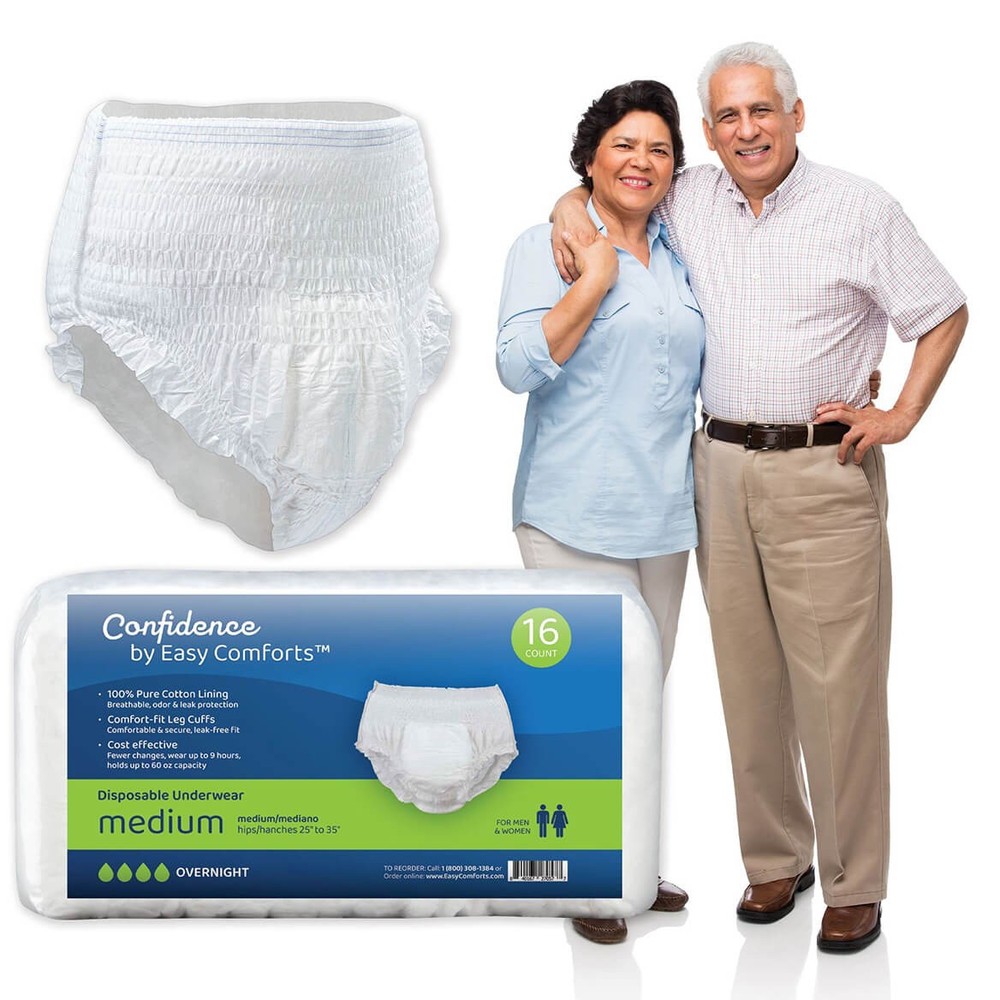 Confidence by ECTM Absorbent Underwear Pack