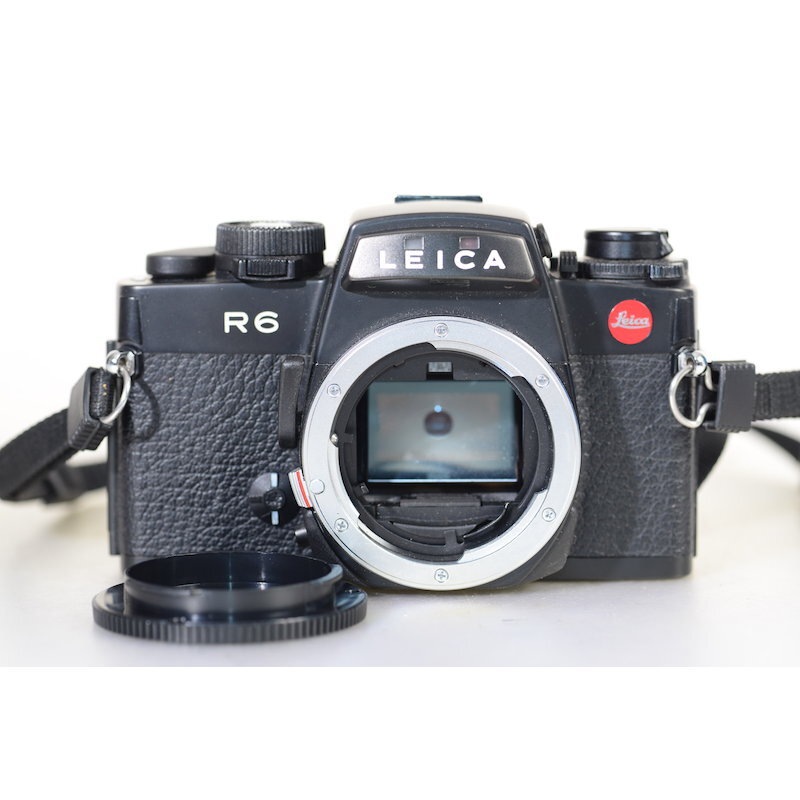 Leica R6 / Leitz Wetzlar R6 Camera IN Black/Black /Case/Bodysuit