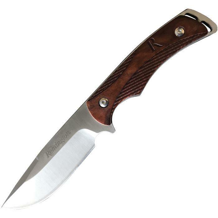 New Remington Woodland Skinner Fixed Blade Knife 15663 for Outdoor Adventures