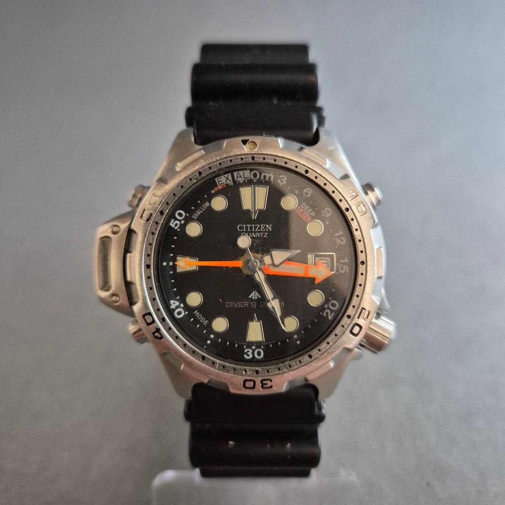 Heavy Duty Citizen Promaster Divers Watch - Professional Design up to 200m
