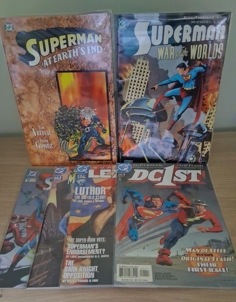DC Comics - Superman - One Shot Bundle - 2 Graphic Novels/ 4 One Shots - Bagged