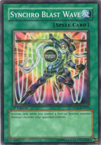 Synchro Blast Wave 5DS1-EN021 Common 1st Edition LP Yugioh Card