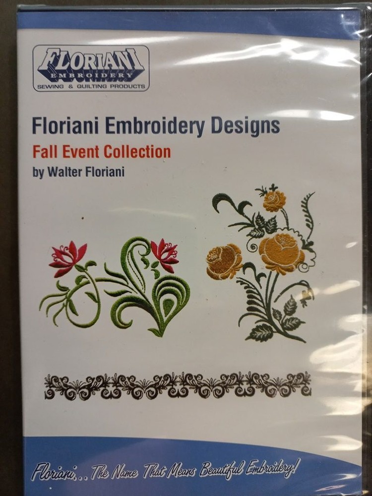 Floriani Signature Machine Embroidery CD Col-Fall Design Collection