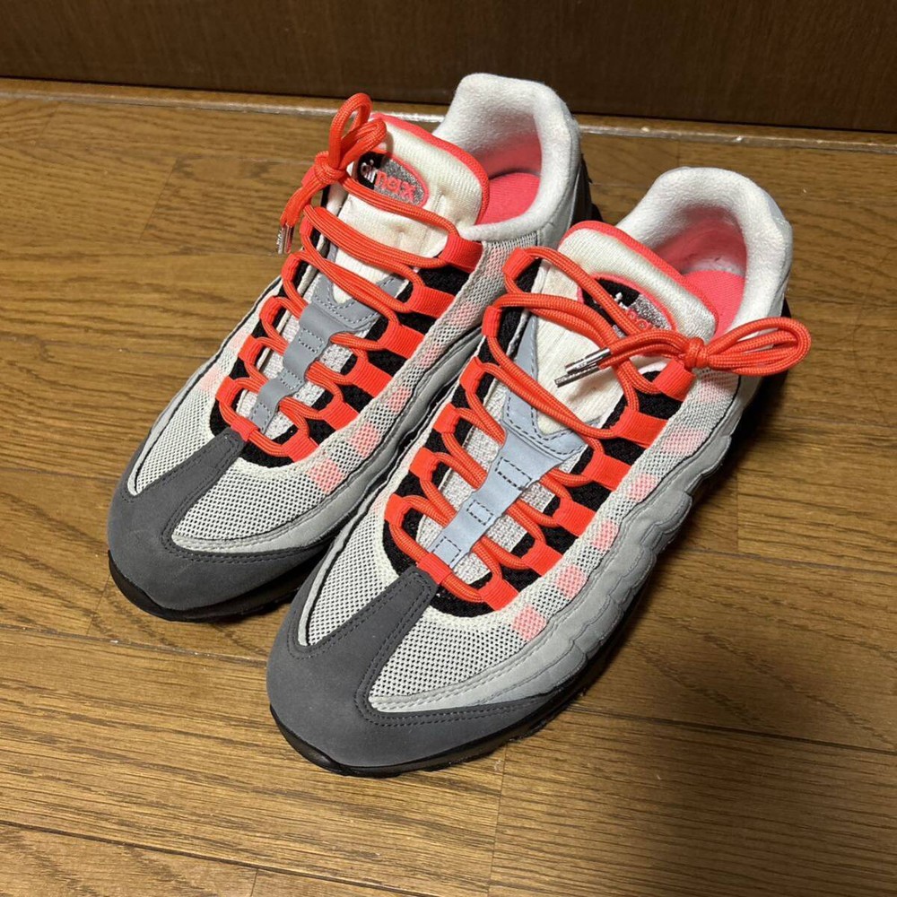 NIKE AIR MAX 95 Solar Red Red Gradient 26.5 Air Max 95 OG Atmos Red Red