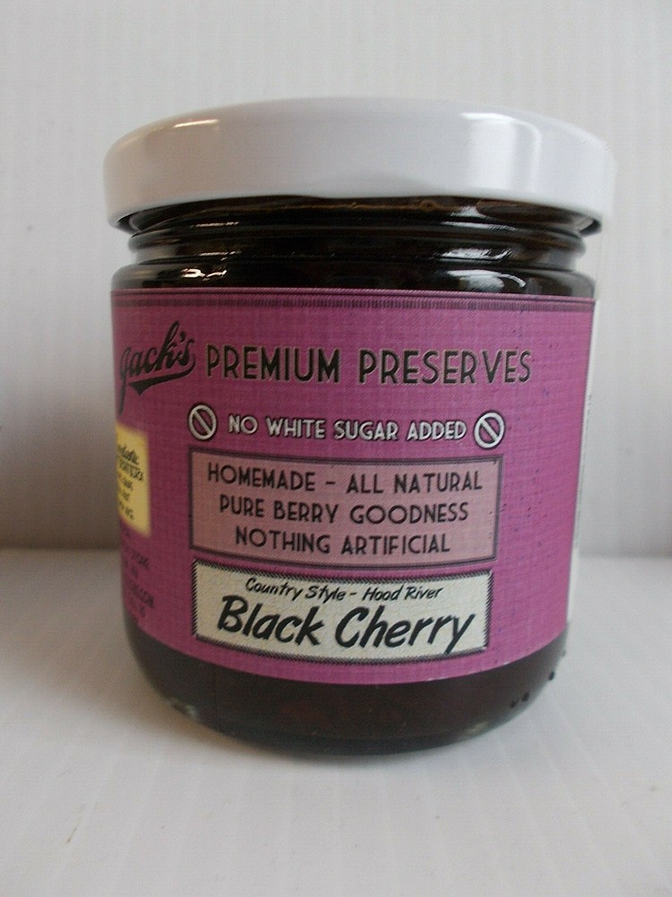 Jack's Premium Preserves No sugar Added Black Cherry 10 OZ