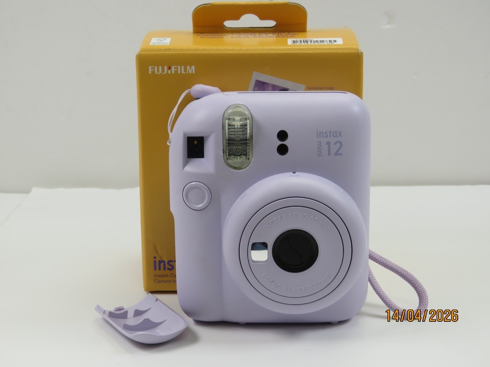 Fujifilm Instax Mini 12 Instant Camera - Purple (WITH ISSUE) [O17]