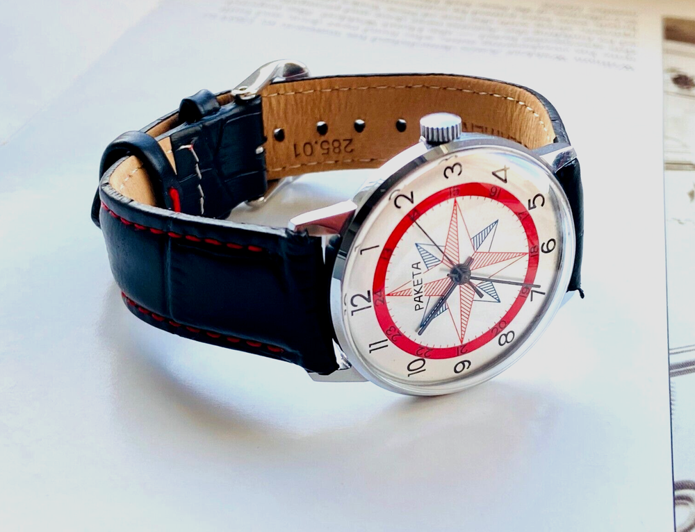 RAKETA Rose of Wind Vintage Soviet Mechanical Watch for Men