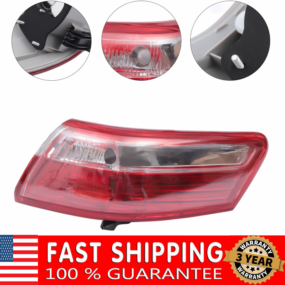 Right Side Tail Light For 2007 2008 2009 Toyota Camry Base LE CE SE XLE Sedan