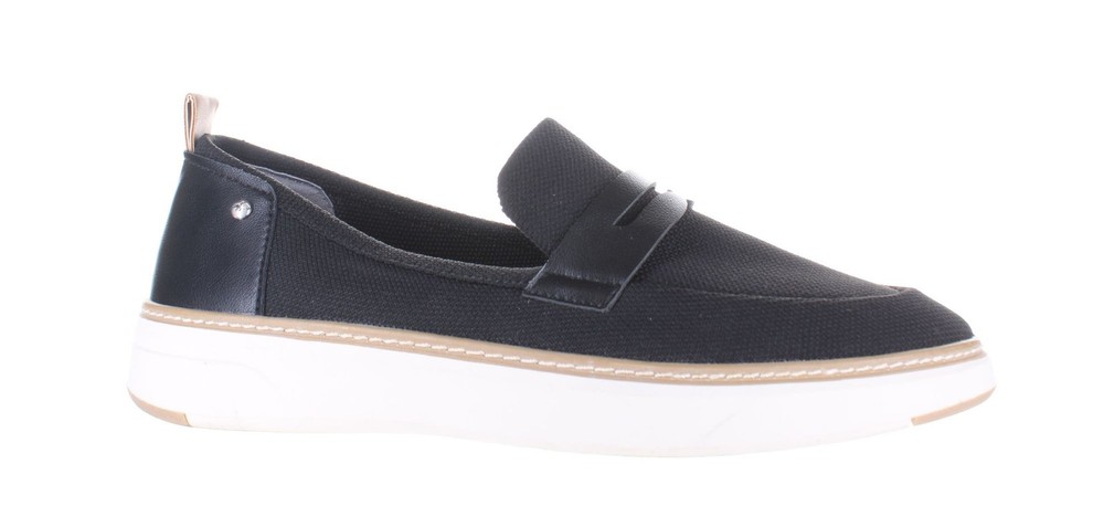 Hush Puppies Womens Cody Black Loafers Size 11 (7819270)