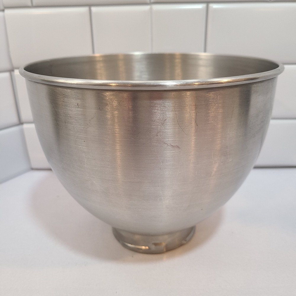 KitchenAid Stand Mixer 4.5 Quart Stainless Steel Replacement Bowl