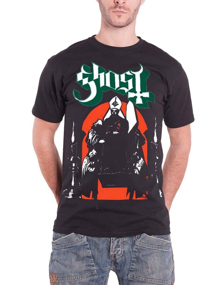 Official Ghost Band Opus Logo Men's Black Procession T-Shirt