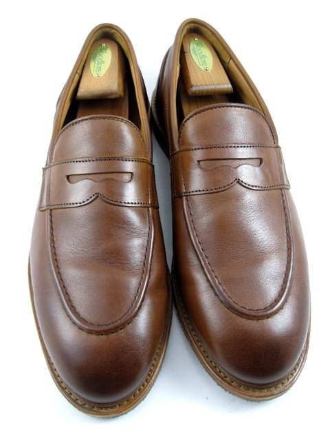 Allen Edmonds Randolph Mens VERSE Slip-On Penny Loafers in Chili 10 EEE 603N