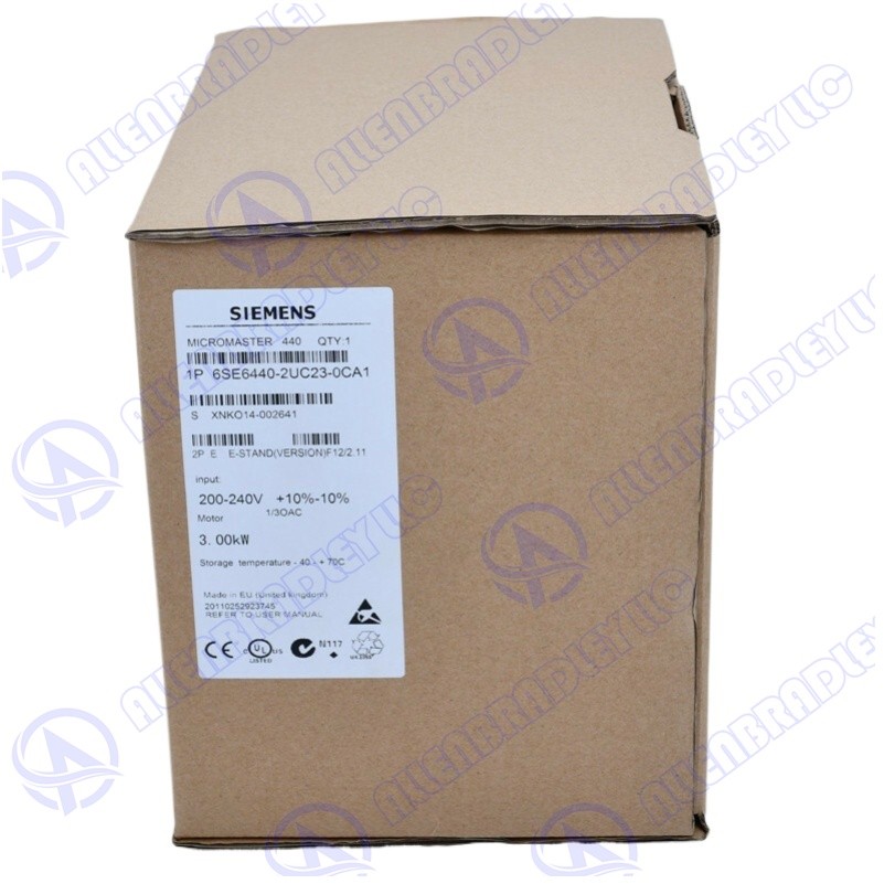 6SE6440-2UE22-2CA1 SIEMENS MICROMASTER 440 INVERTER 600VAC Fast Shipping GQZ1